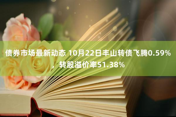 债券市场最新动态 10月22日丰山转债飞腾0.59%，转股溢价率51.38%