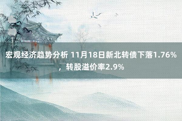 宏观经济趋势分析 11月18日新北转债下落1.76%，转股溢价率2.9%