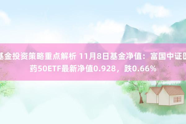 基金投资策略重点解析 11月8日基金净值：富国中证医药50ETF最新净值0.928，跌0.66%